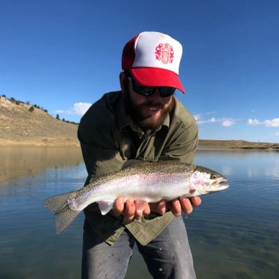 Greydon Studor with fish