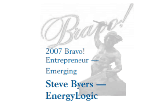 Emerging Entrepreneur Award - EnergyLogic & Steve Byers