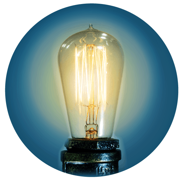 Field Fusion light bulb logo