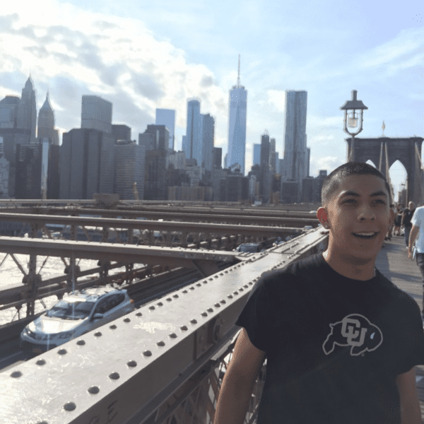 Marco Fraire spending time in New York