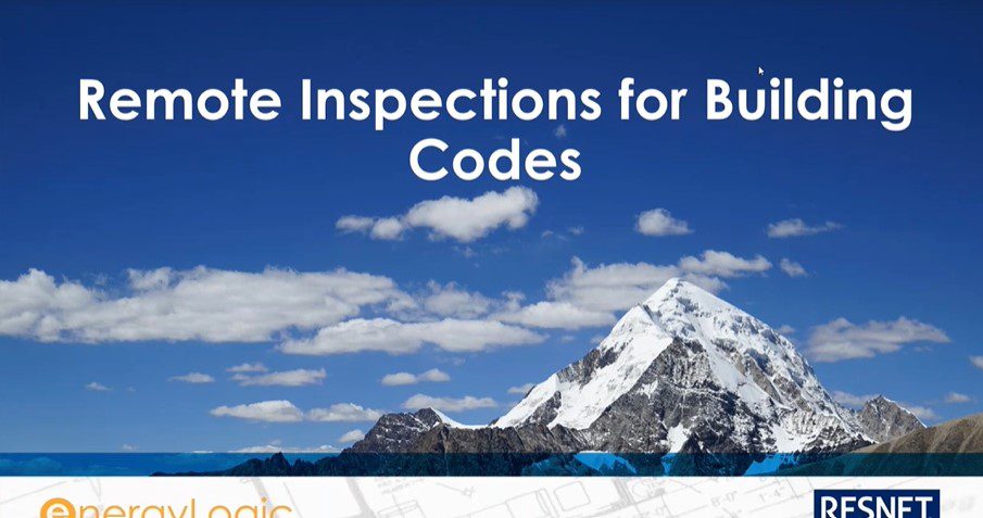 Remote Inspections for Building Codes Webinar Thumbnail Image