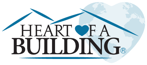 Heart of a Building Logo