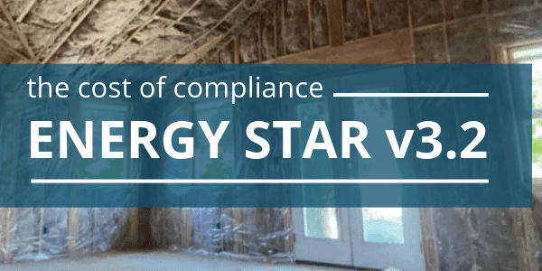 The cost of ENERGY STAR v3.2 Compliance